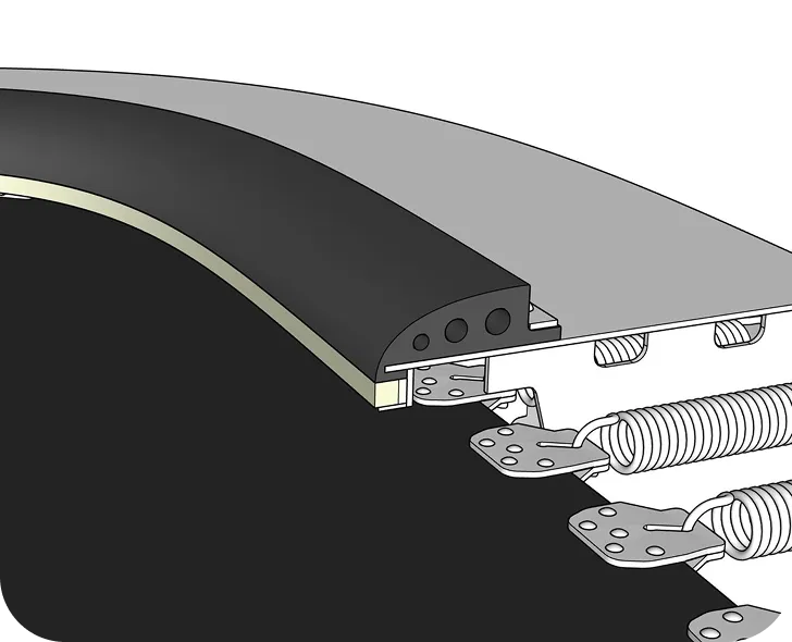 Rubber edge schematics